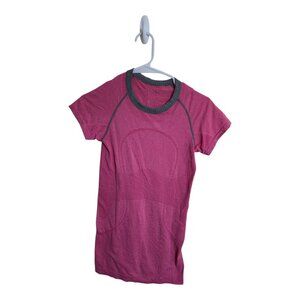 Lululemon Shirt Women 4 Swiftly Tech  Athleisure Running Gym Crossfit Gorpcore